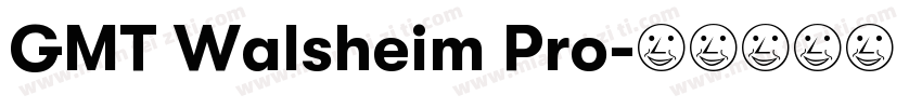 GMT Walsheim Pro字体转换